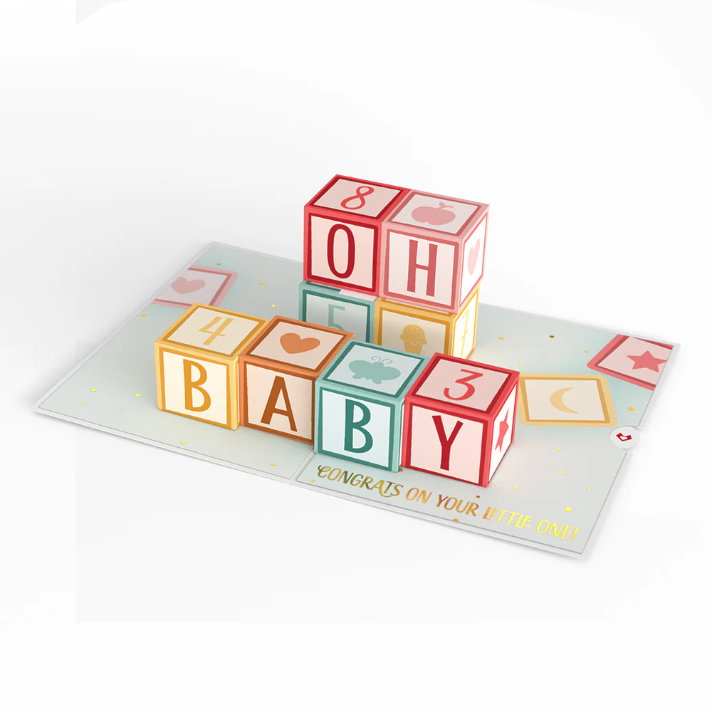 Oh Baby! Congrats Pop-Up Card - Image 3