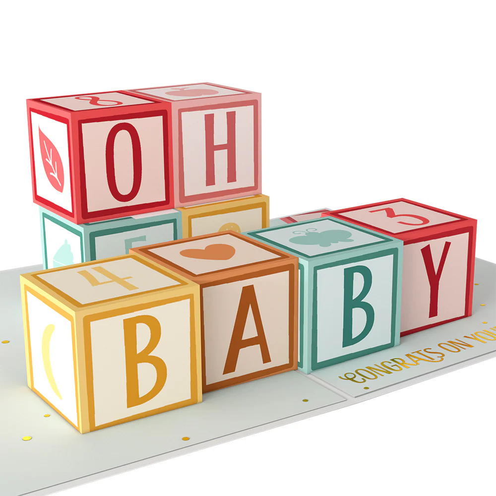 Oh Baby! Congrats Pop-Up Card - Image 5