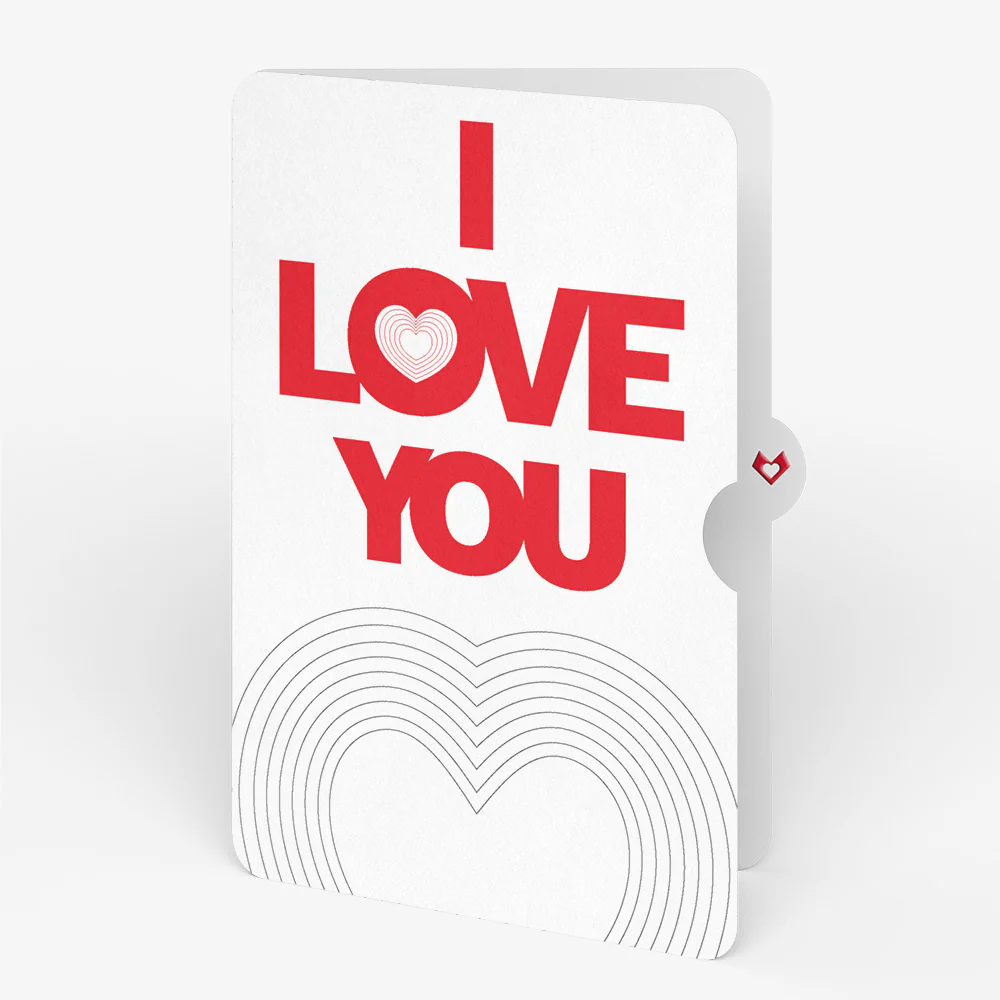 OK Go: Love Pop-Up Card and Heart Message Love Sentiment Set - Image 4