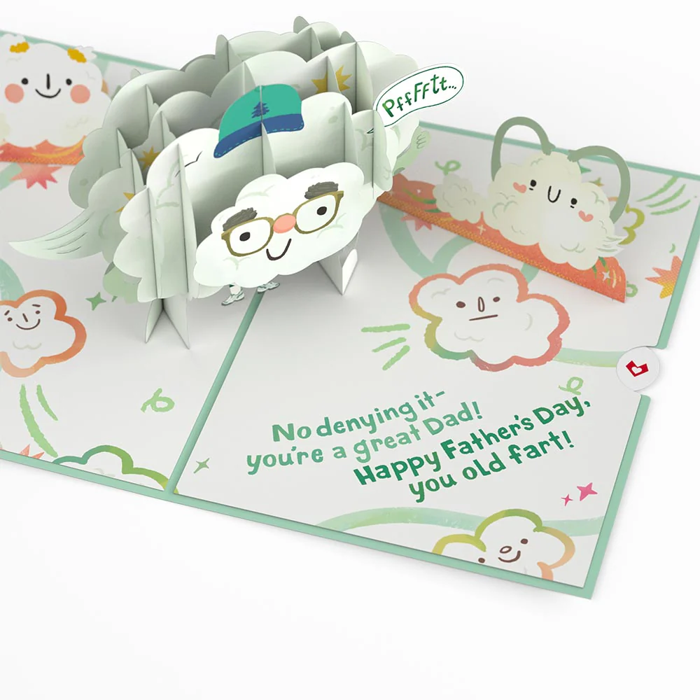 Old Fart Father’s Day Pop-Up Card - Image 3