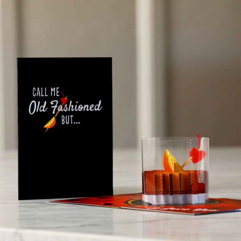 Old Fashioned Love Pop-Up Card - Image 5