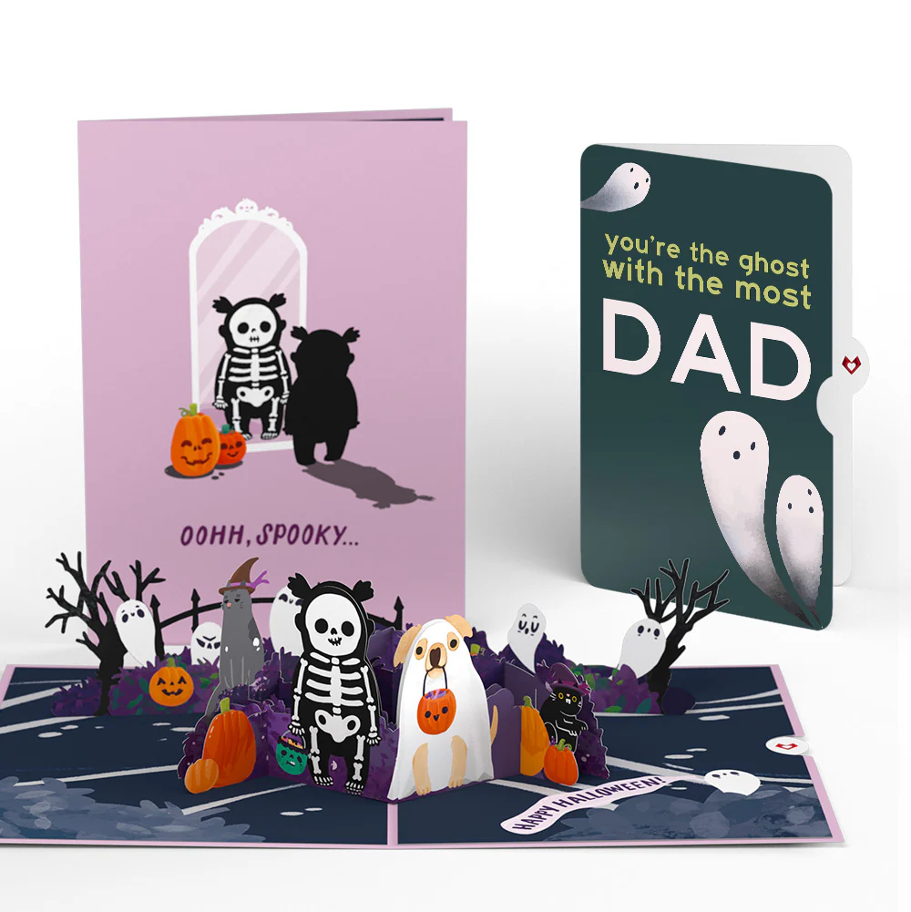 'Oohh, Spooky' Halloween Pop-Up Card and Sentiment Set for Dad