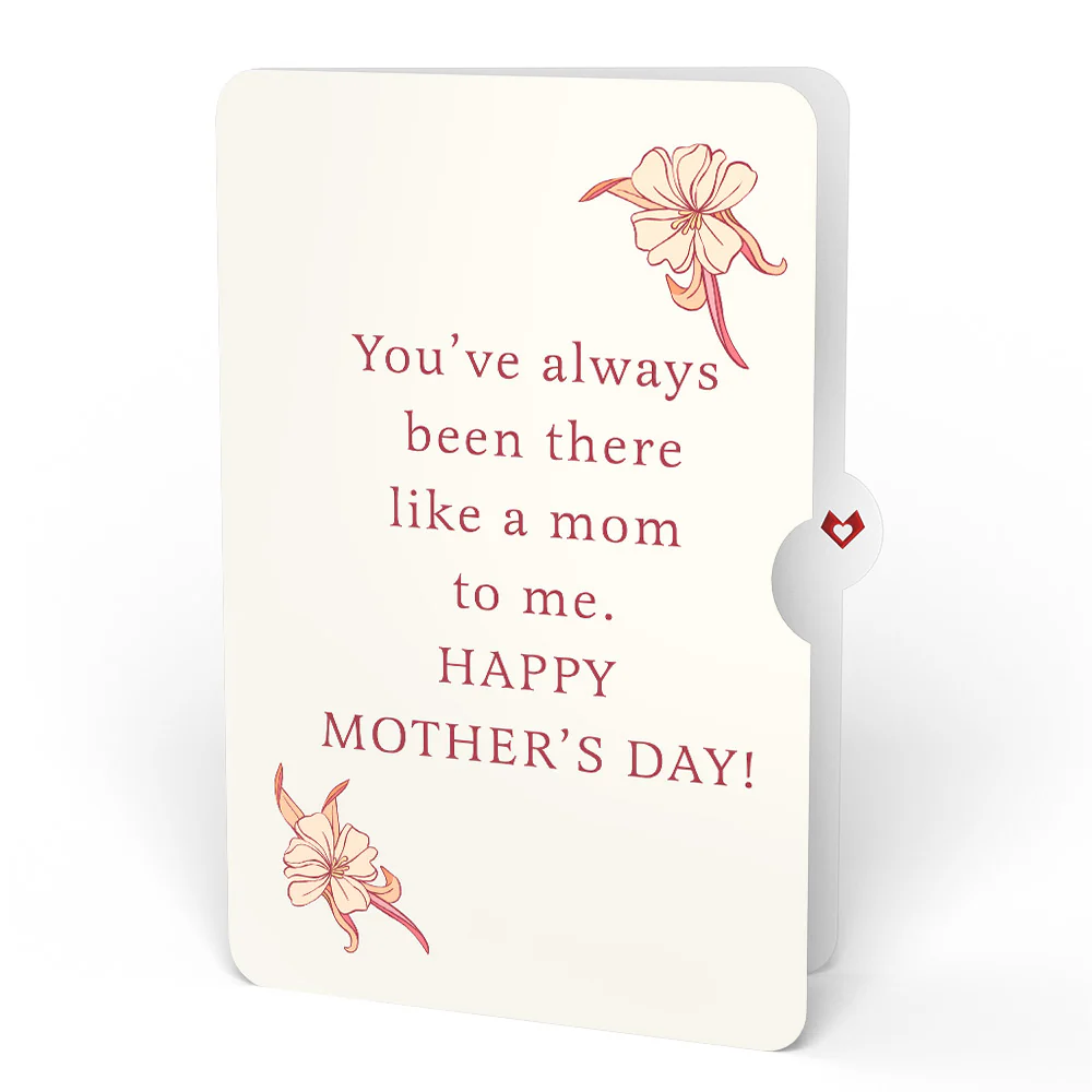 Orchid Mother's Day Bouquet and Like A Mom To Me Sentiment Set - Image 4