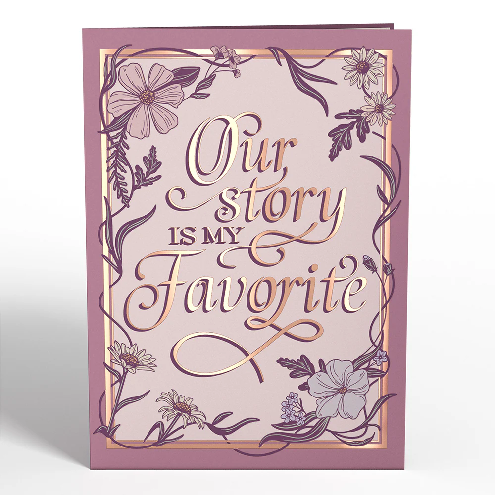Our Story Petal Pressed™ Bookmark Card - Image 5