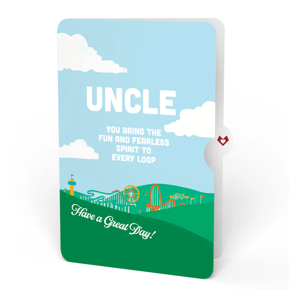 Over the Hill Birthday Pop-Up Card and Sentiment Set for Uncle - Image 4