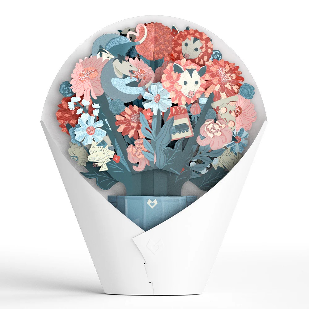 Party Possums Glitter Bouquet - Image 6