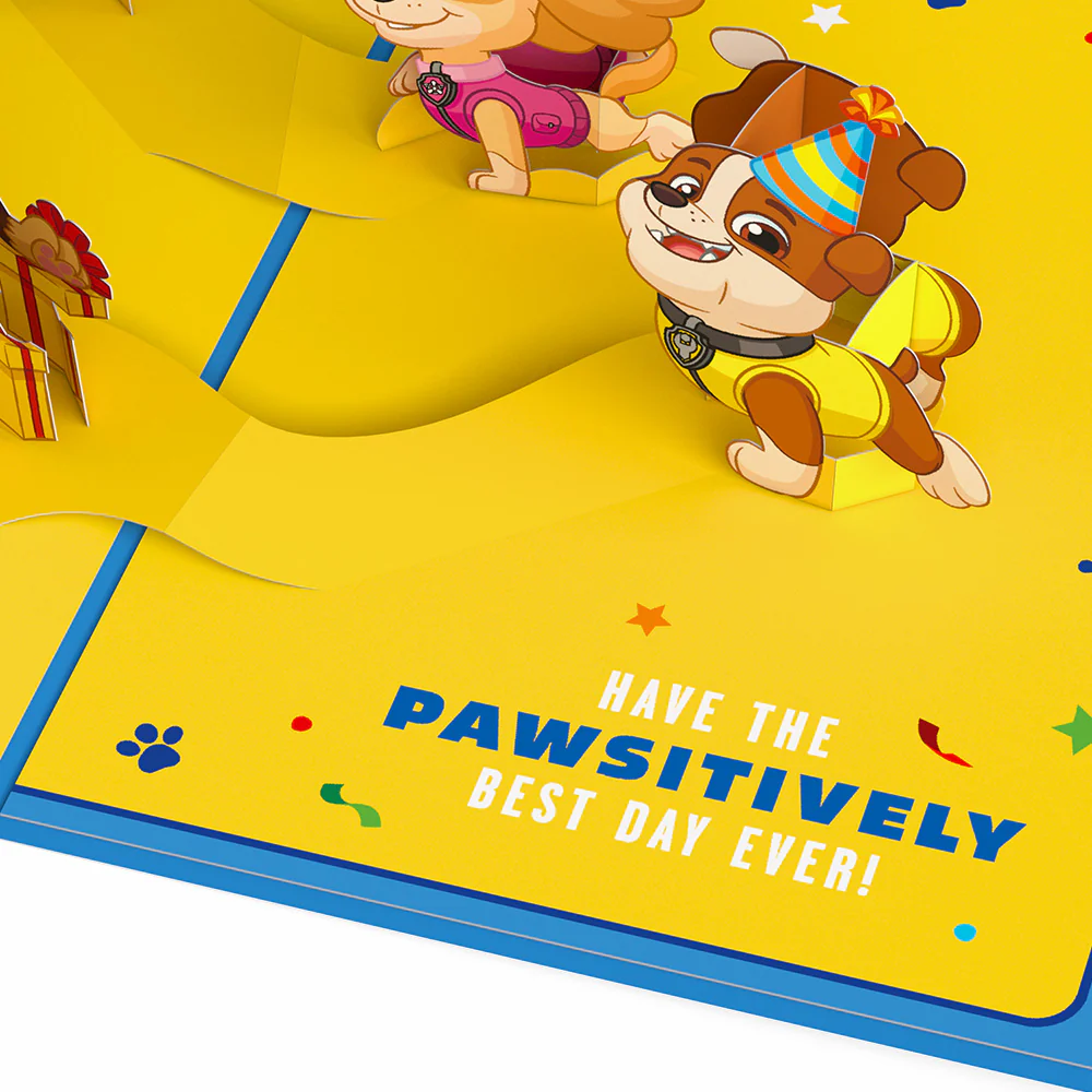 PAW Patrol Birthday Hero Pop-Up Card - Image 3