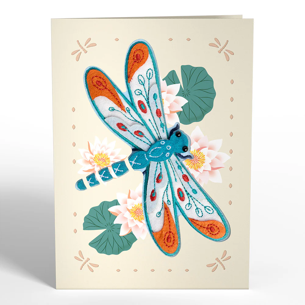 Peaceful Dragonfly HeartFelt Charm Card™ - Image 7