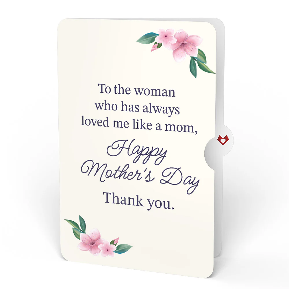 Peony Mother's Day Bouquet and Loved Me Like A Mom Sentiment Set - Image 4
