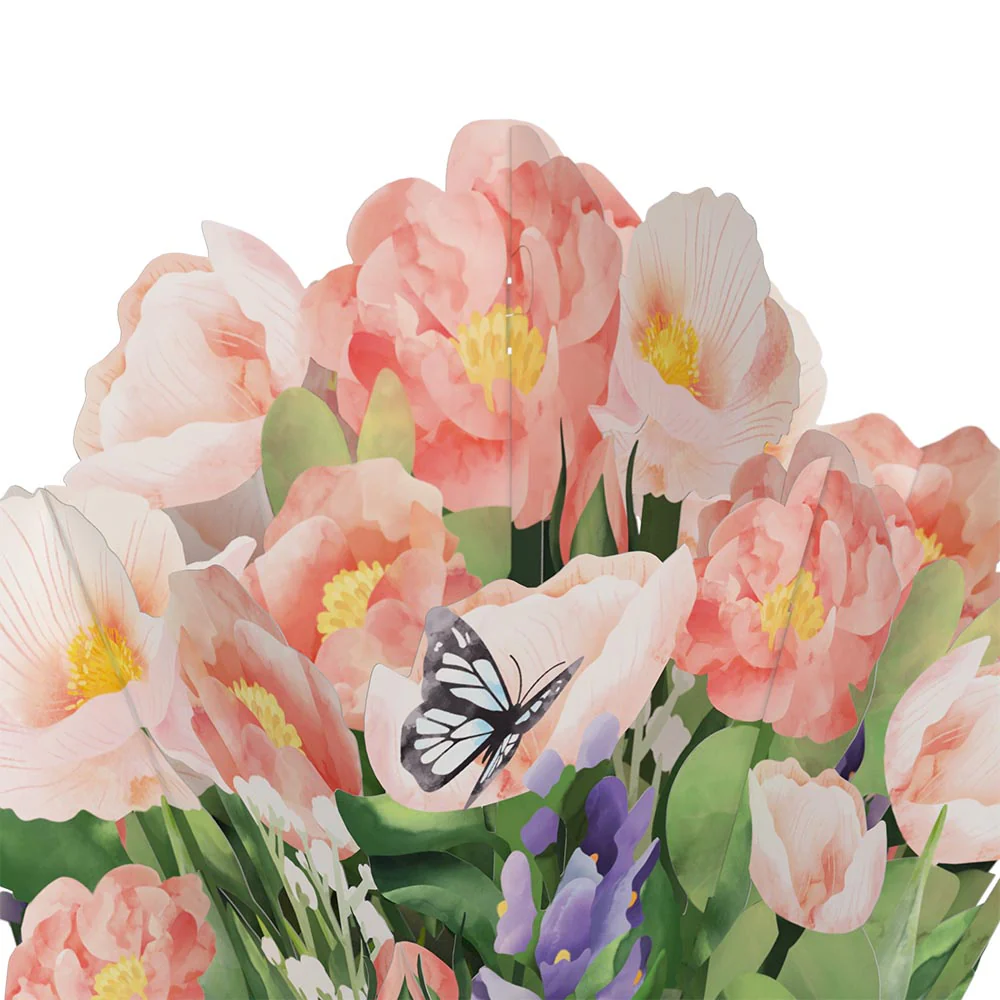 Peony Mother's Day Bouquet and Sentiment Set for Expecting Mom - Image 3