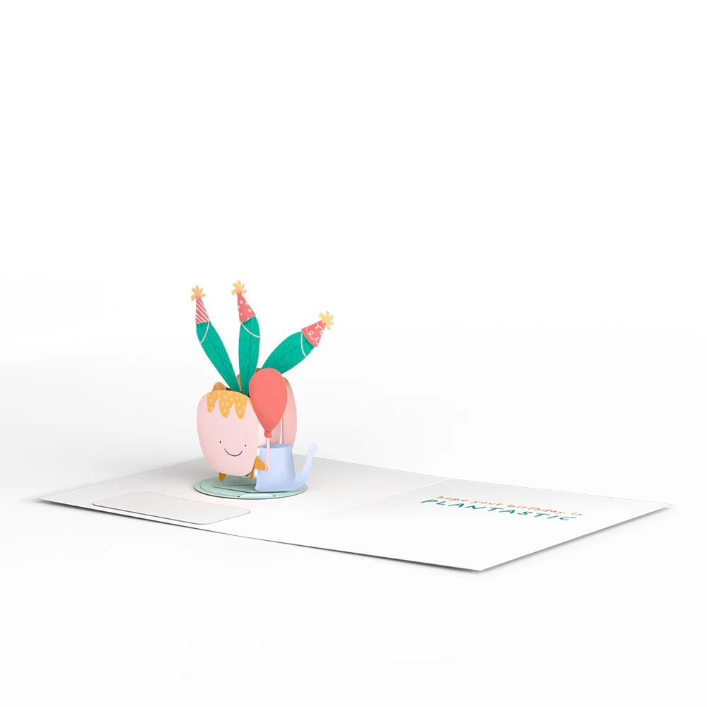 Plant-astic Birthday: PopPals™ Card - Image 3