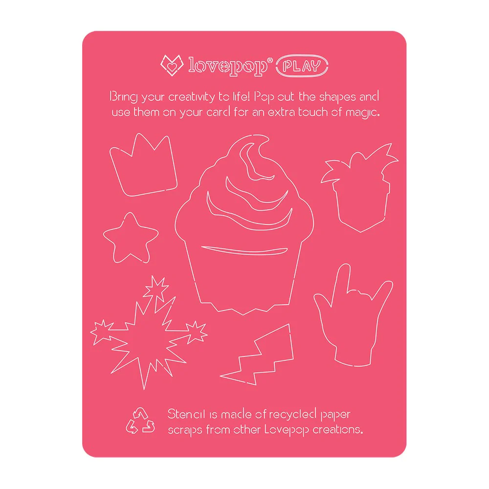 Playpop Card™: Girl Power Birthday Cupcake - Image 7