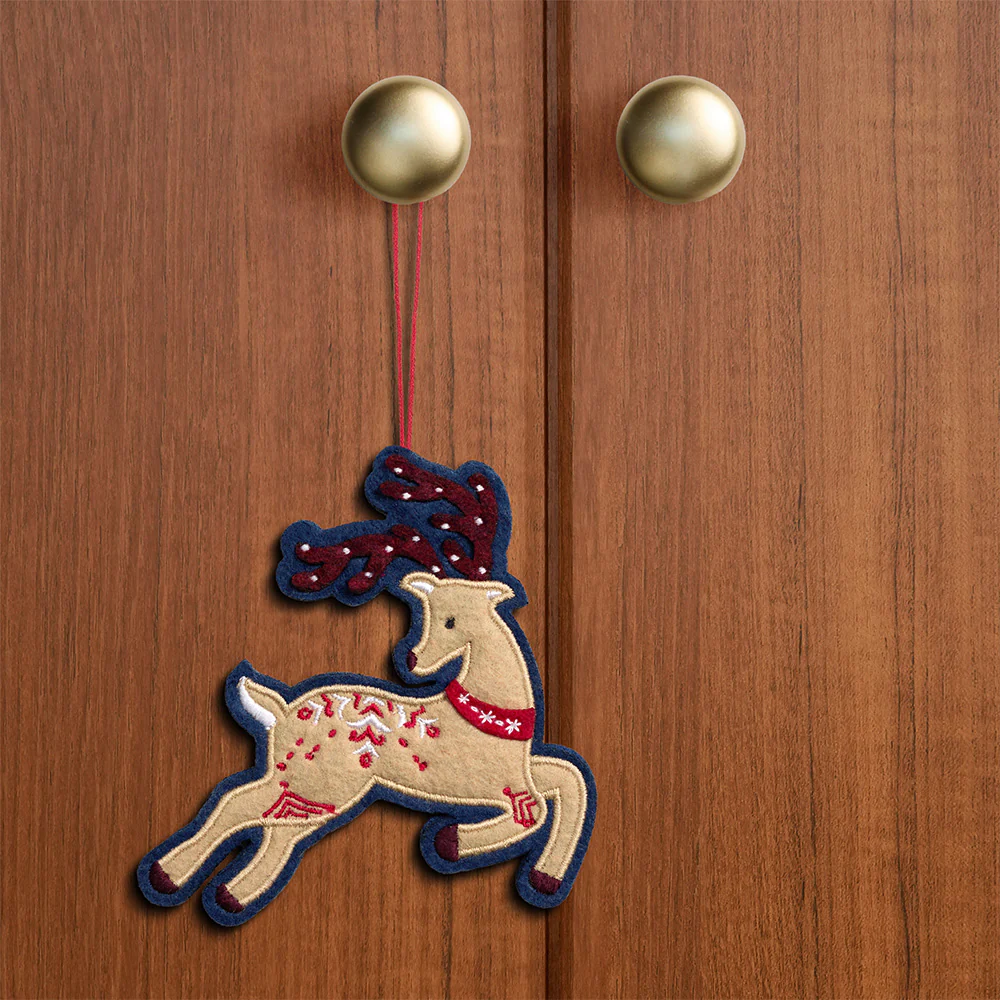 Prancing Reindeer HeartFelt Charm Card™ - Image 4