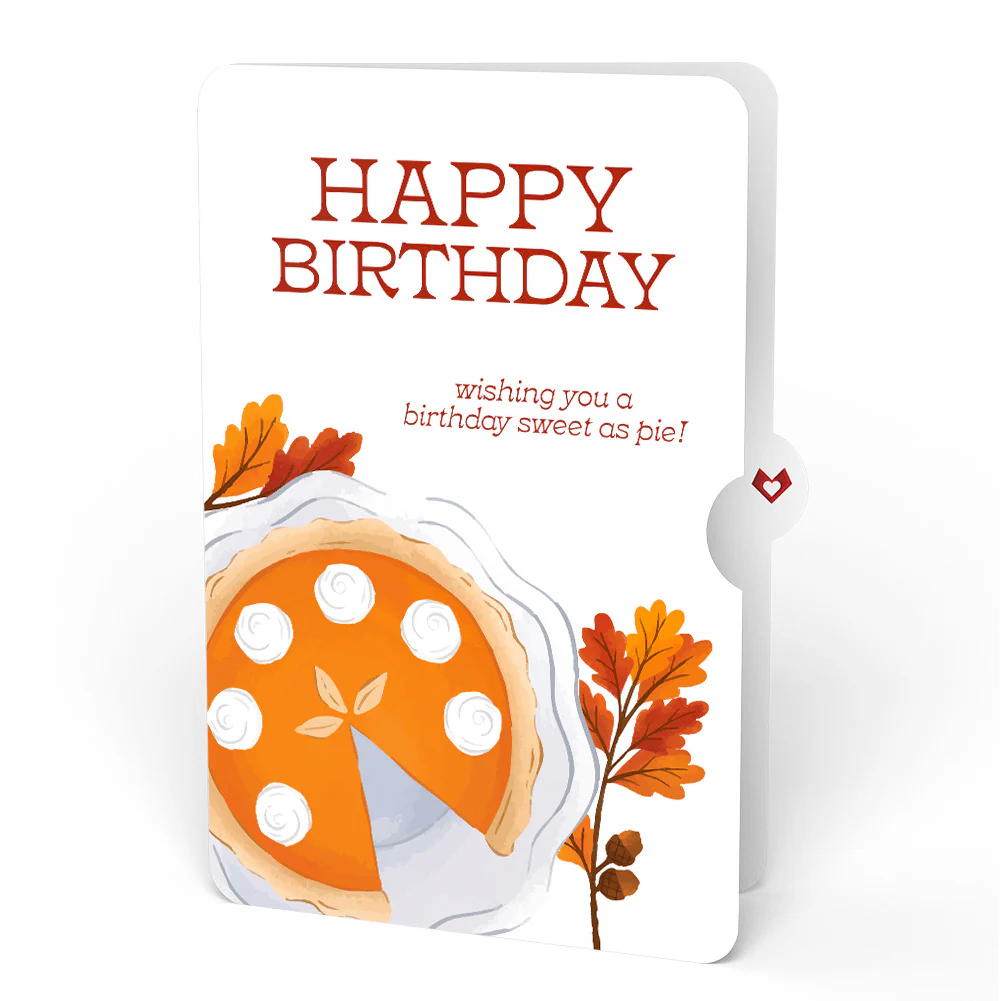 Pumpkin Pie Birthday Pop-Up Card and Sentiment Set - Image 4