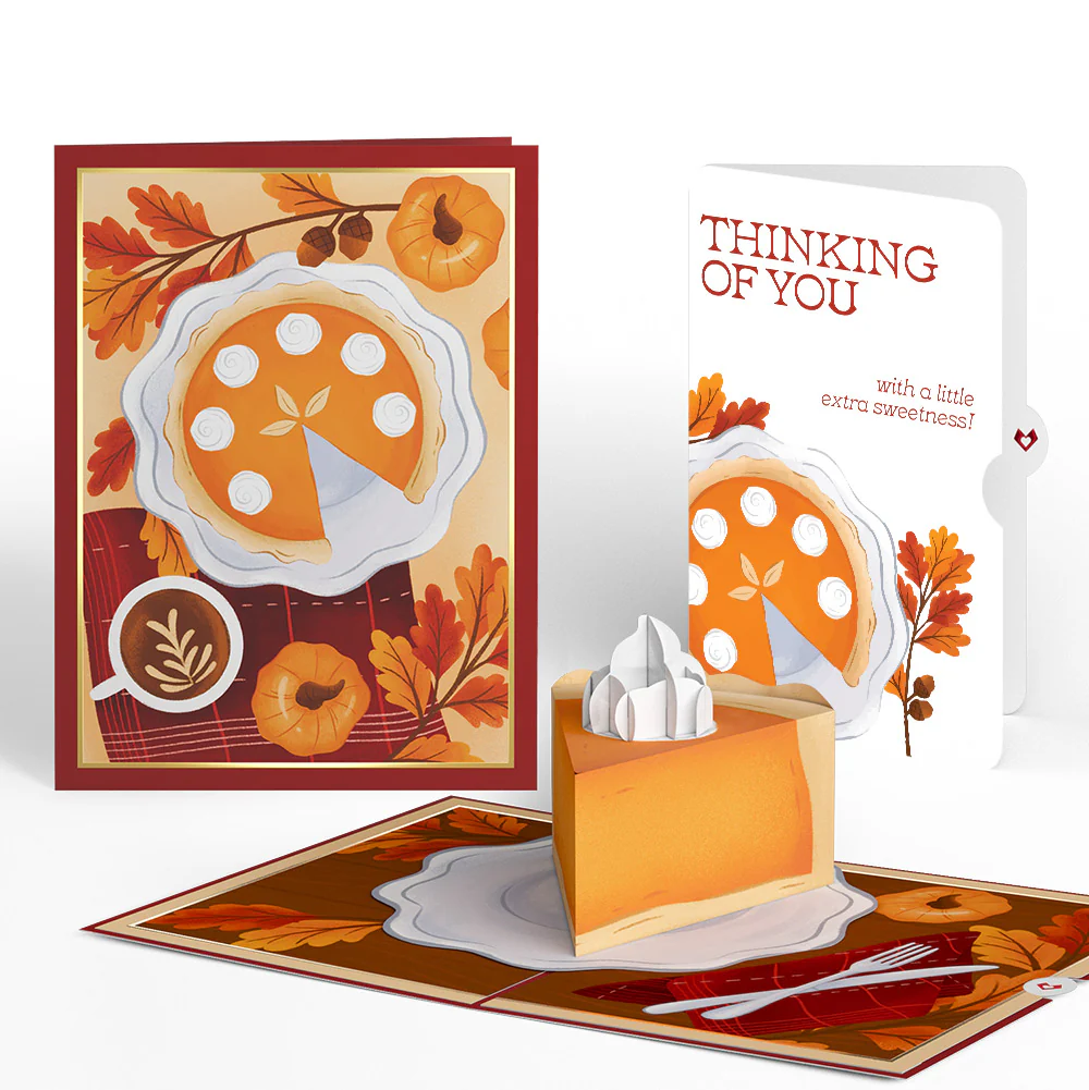 Pumpkin Pie Thinking of You Pop-Up Card and Sentiment Set