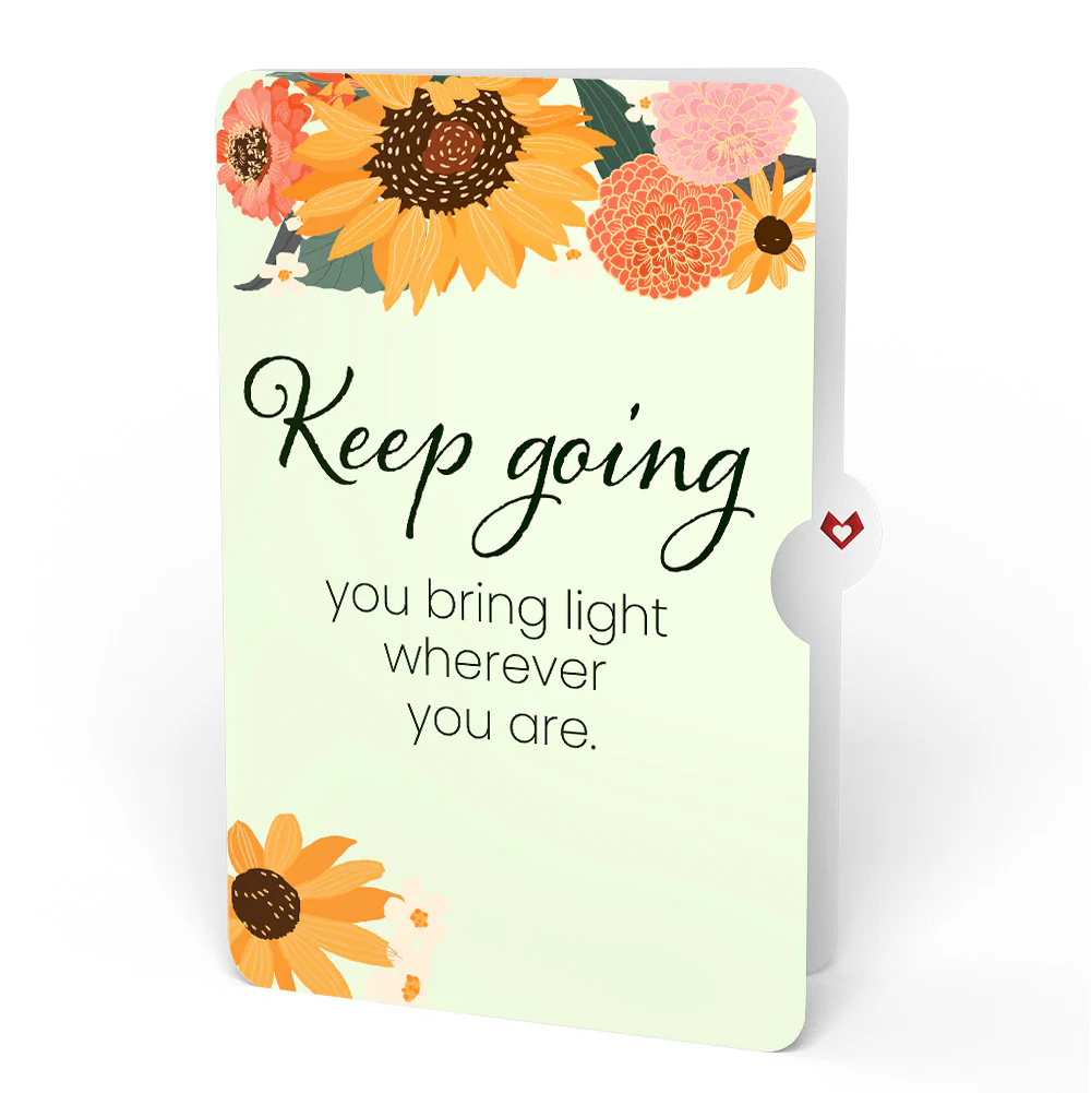 Radiant Sunflowers Encouragement Pop-Up Card and Sentiment Set - Image 4