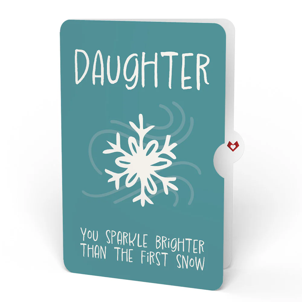 Season of Light Winter Village Light-Up Pop-Up Card and Sentiment Set for Daughter - Image 4