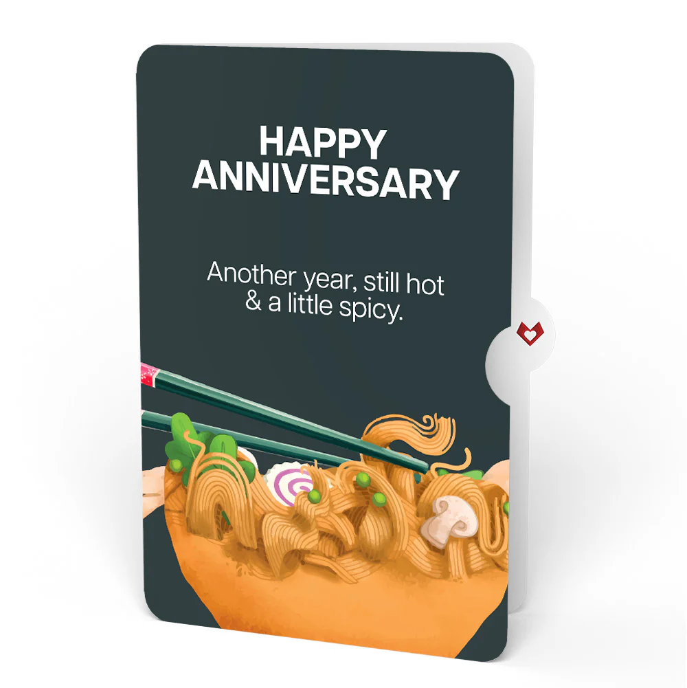 Send Noods Spicy Anniversary Pop-Up Card and Sentiment Set - Image 4