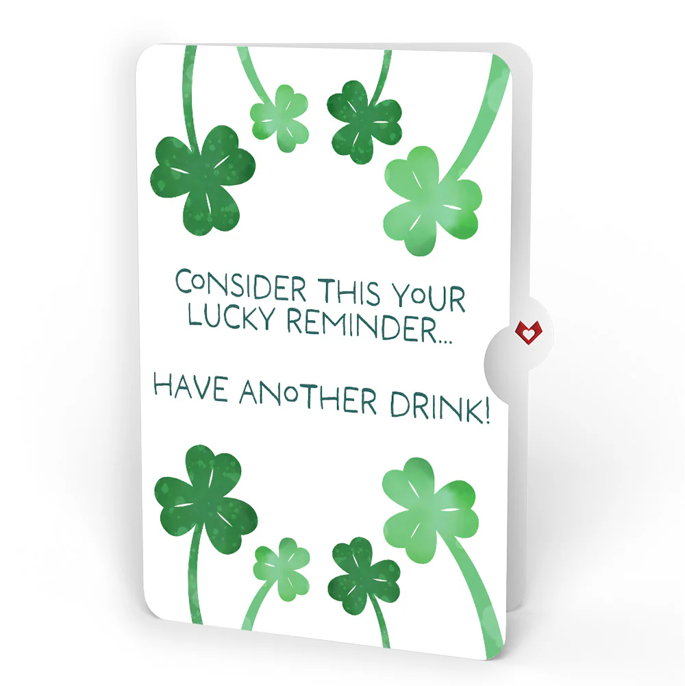 Shamrock Basket St. Patrick’s Day Pop-Up Card and Shamrock Cheers Sentiment Set - Image 4