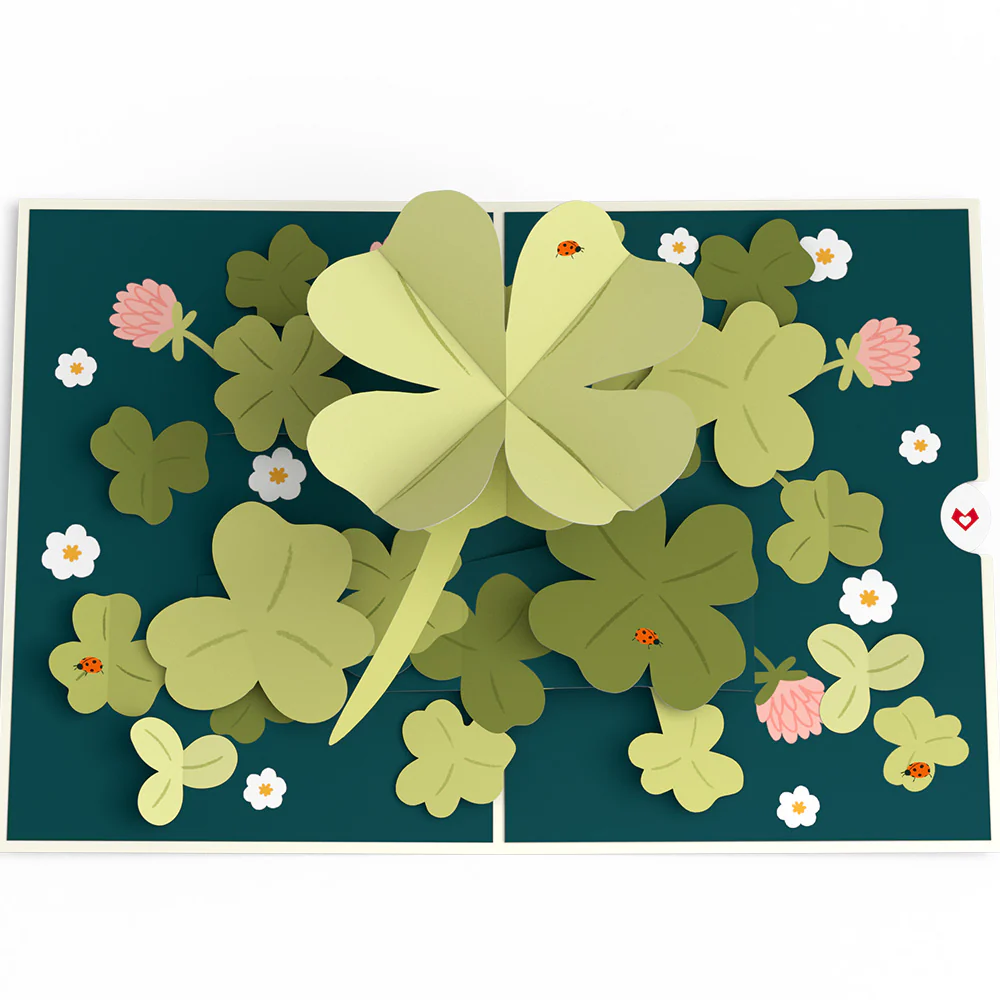Shamrock Fields Pop-Up Card - Image 3
