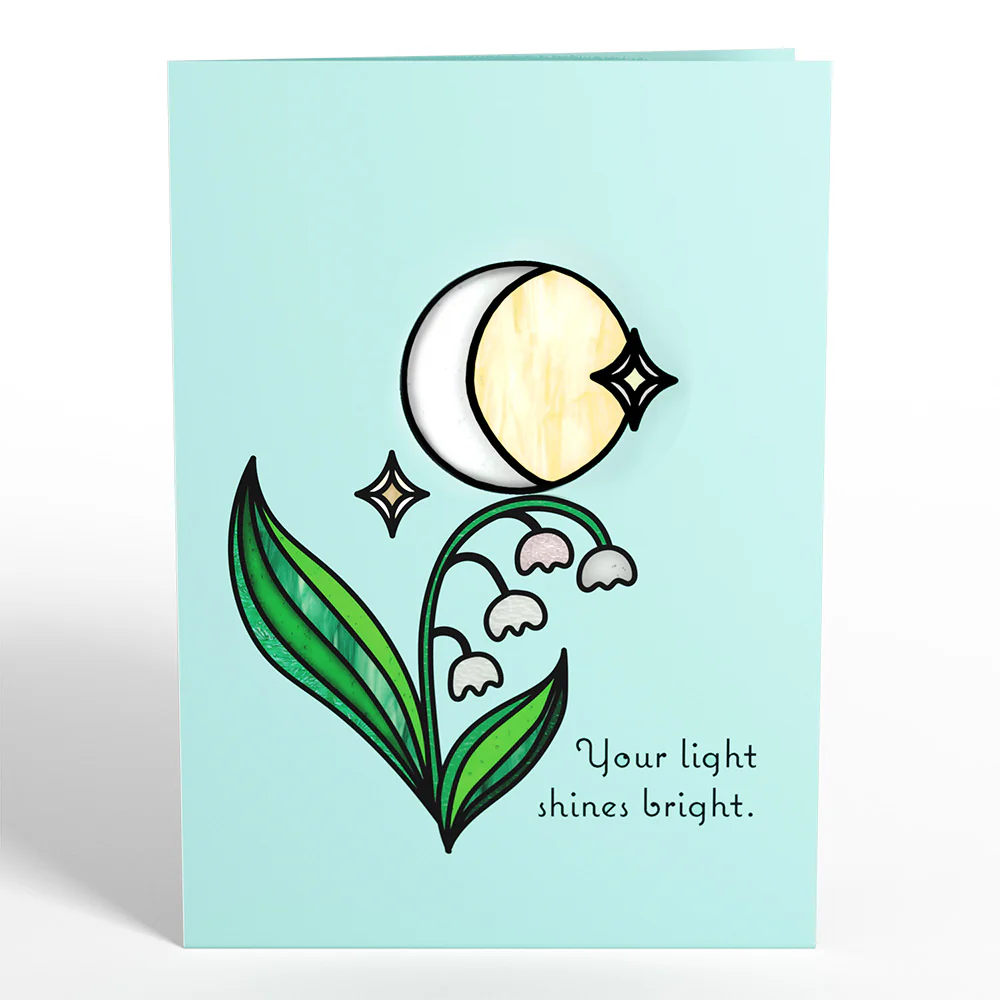 Shine Bright Twilight Bloom Suncatcher Card - Image 5