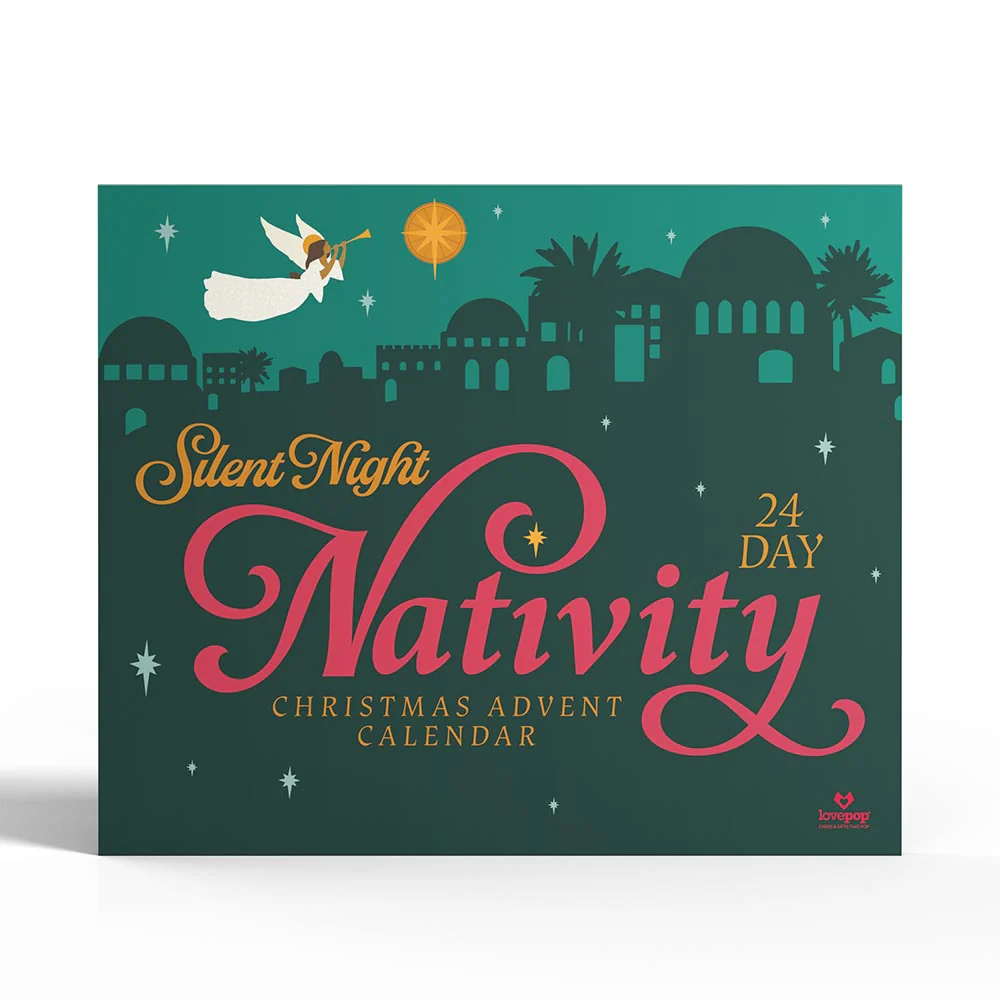Silent Night 24 Day Nativity Christmas Advent Calendar - Image 4