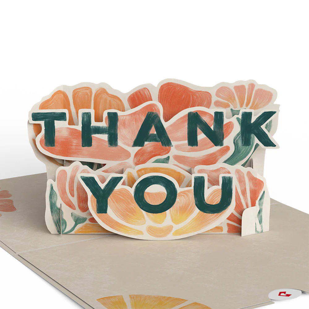 So Much Appreciation Thank You Pop-Up Card - Image 2