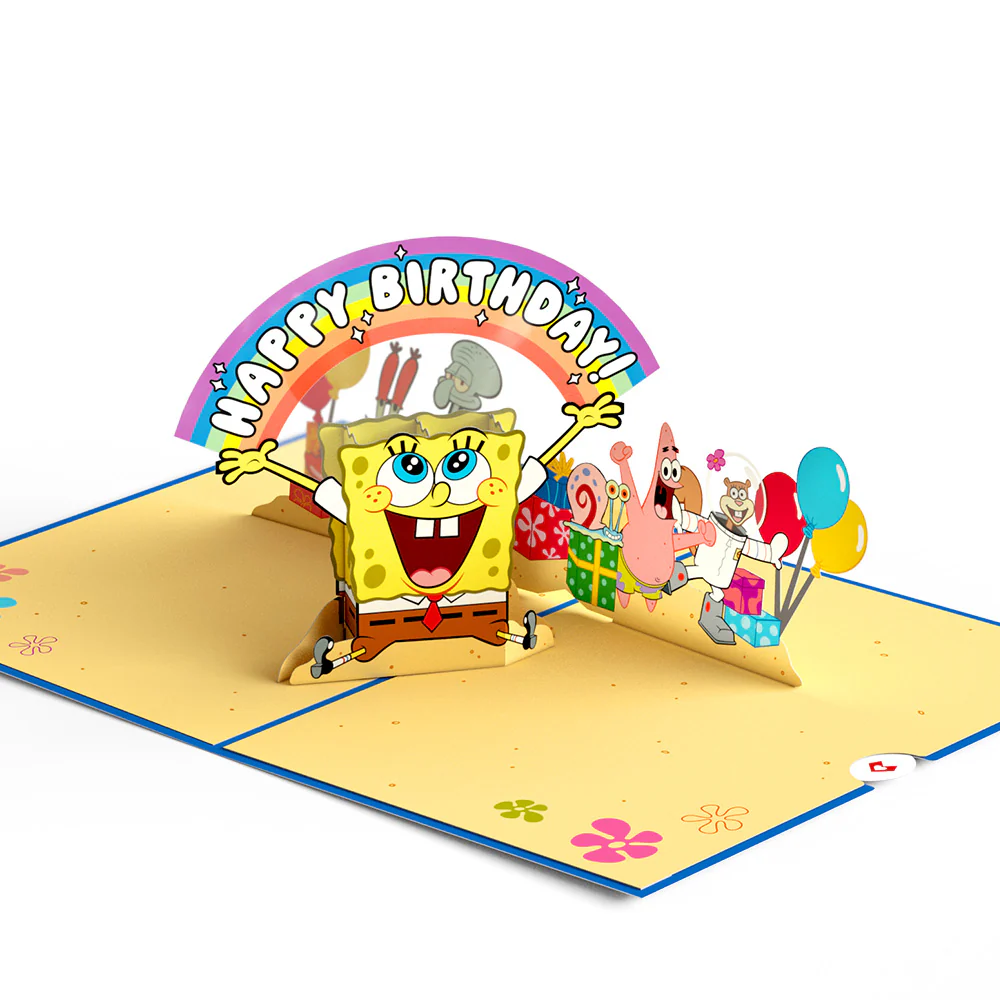 SpongeBob SquarePants Happy Birthday Pop-Up Card - Image 3