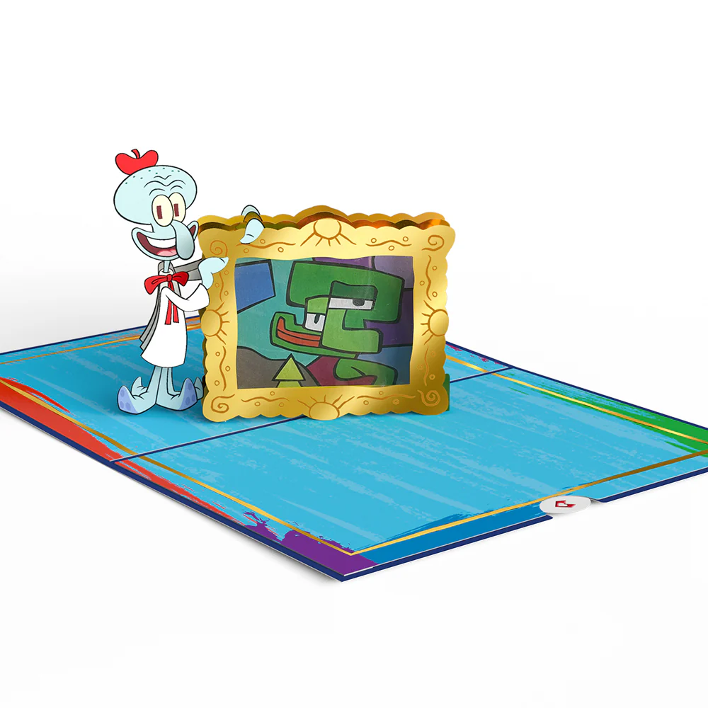 SpongeBob SquarePants Love You Like Squidward Pop-Up Card - Image 3