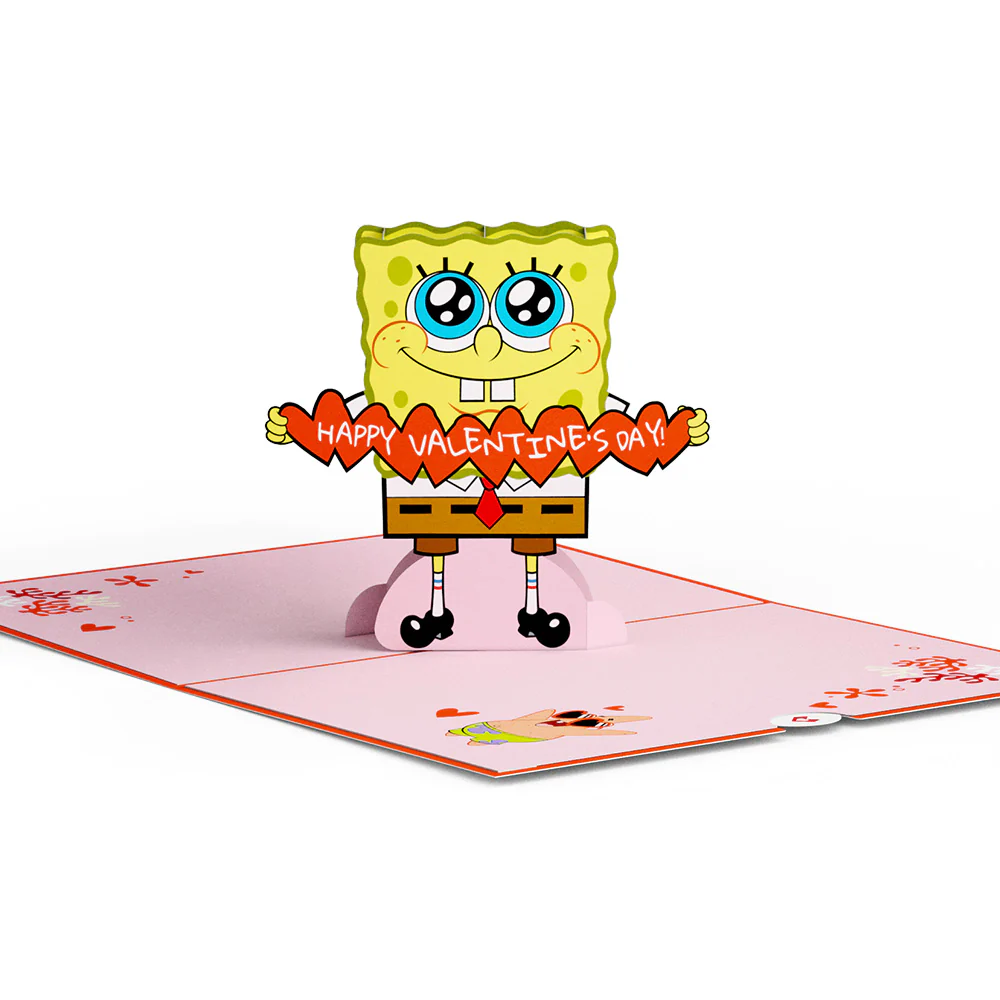 SpongeBob SquarePants Pineapple of My Eye Valentine's Day Pop-Up Card - Image 3