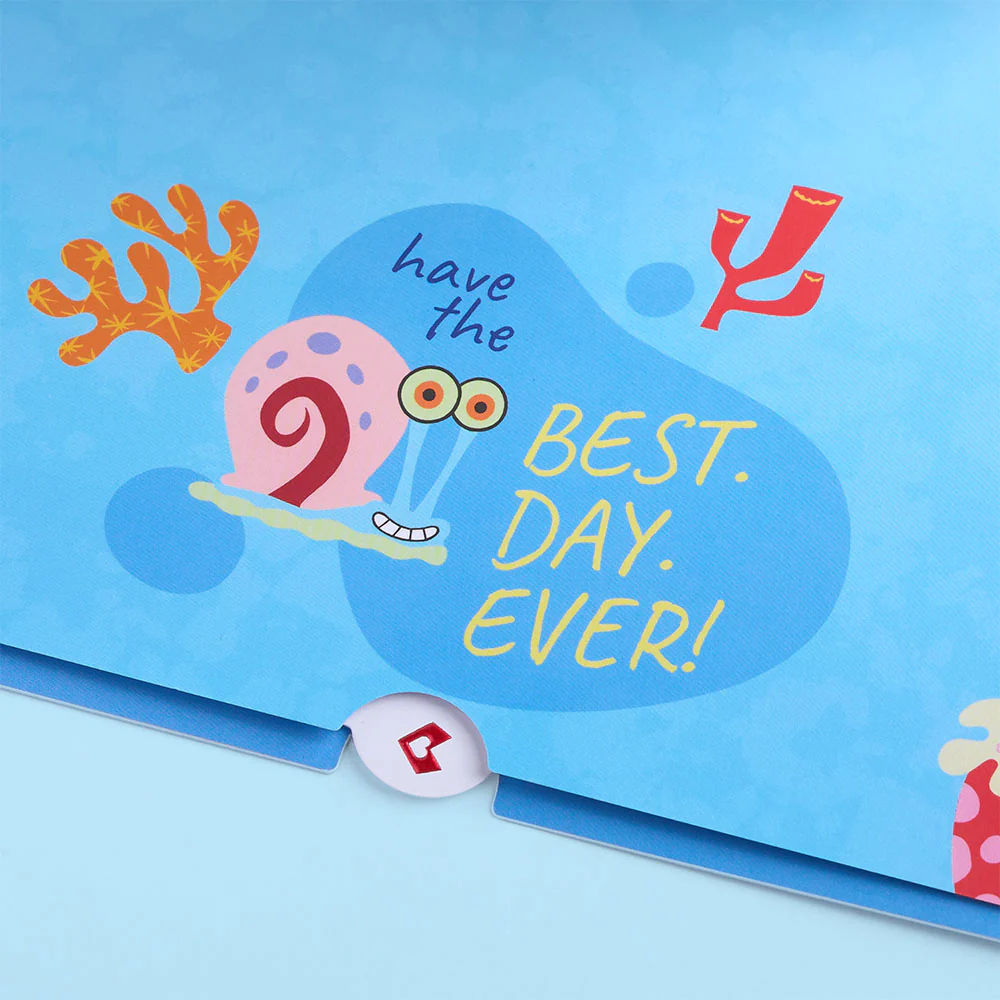 SpongeBob SquarePants 'You're Sponge-tacular!' Plushpop Card - Image 3
