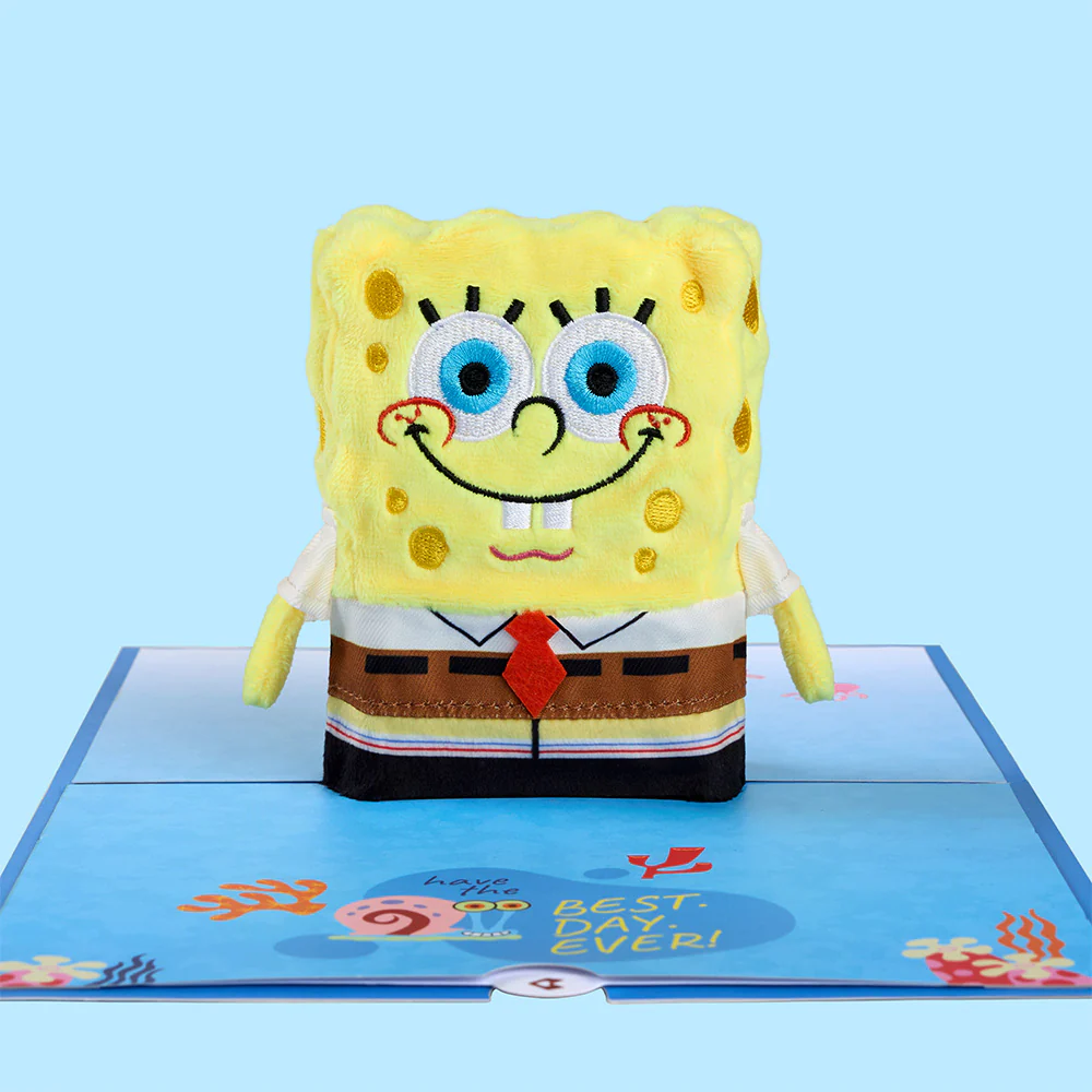 SpongeBob SquarePants 'You're Sponge-tacular!' Plushpop Card - Image 4