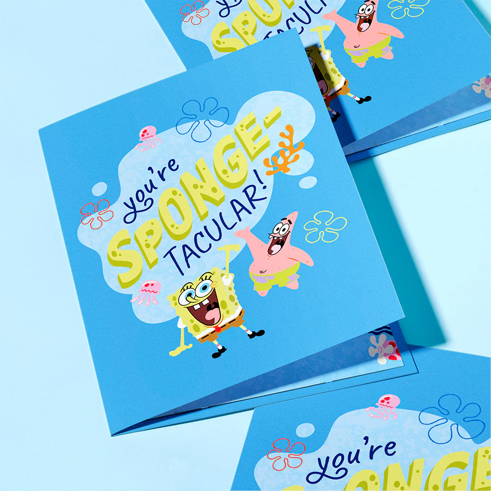SpongeBob SquarePants 'You're Sponge-tacular!' Plushpop Card - Image 5