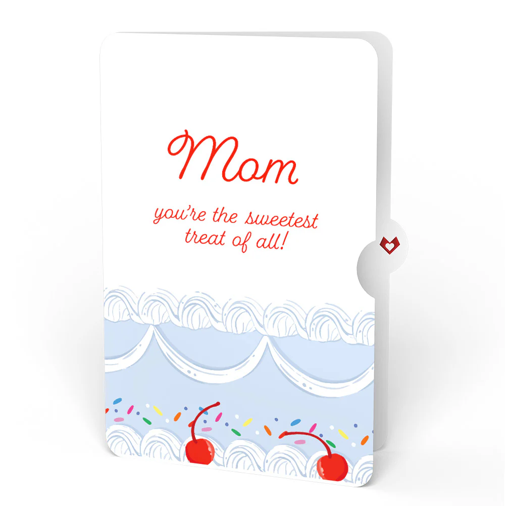 Sprinkled with Love Birthday Cake Pop-Up Card and Sentiment Set for Mom - Image 4