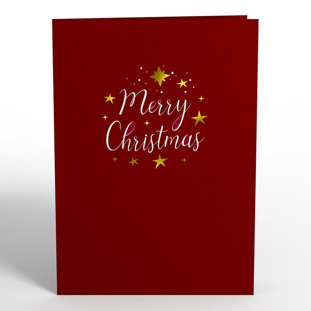 Stained Glass Christmas Chapel Pop-Up Card - Image 4