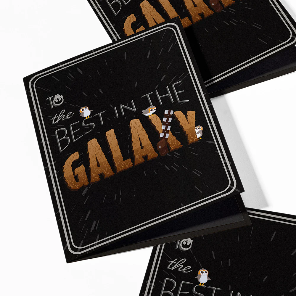 Star Wars™ Chewbacca™ 'Best in the Galaxy' Plushpop Card - Image 5