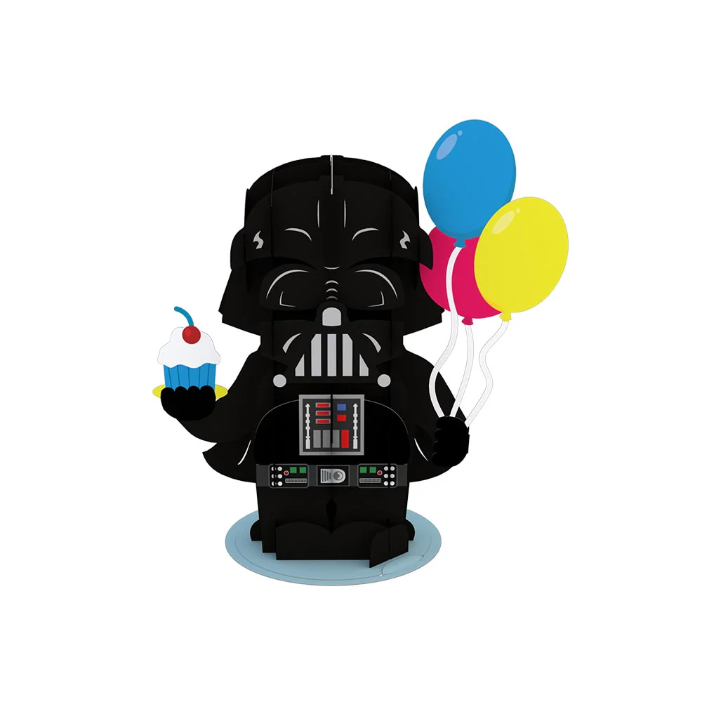 Star Wars™ Darth Vader™ Birthday Card with Pop-Up Gift - Image 6