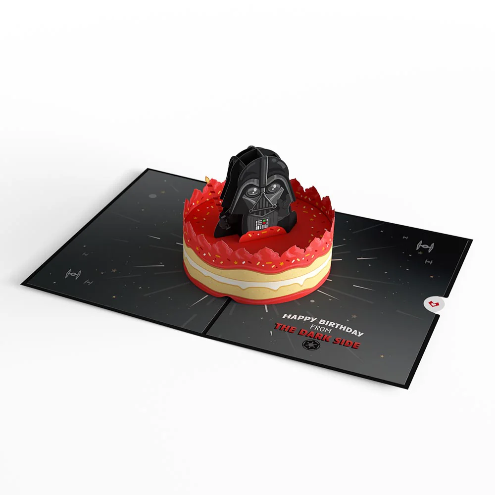 Star Wars™ Darth Vader™ Birthday Pop-Up Card & Flower Buds Bouquet Bundle - Image 10