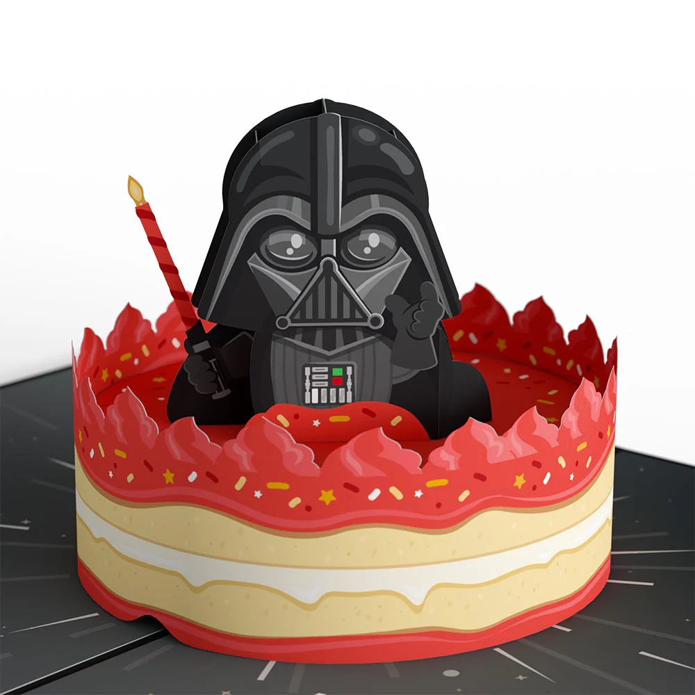 Star Wars™ Darth Vader™ Birthday Pop-Up Card & Flower Buds Bouquet Bundle - Image 8