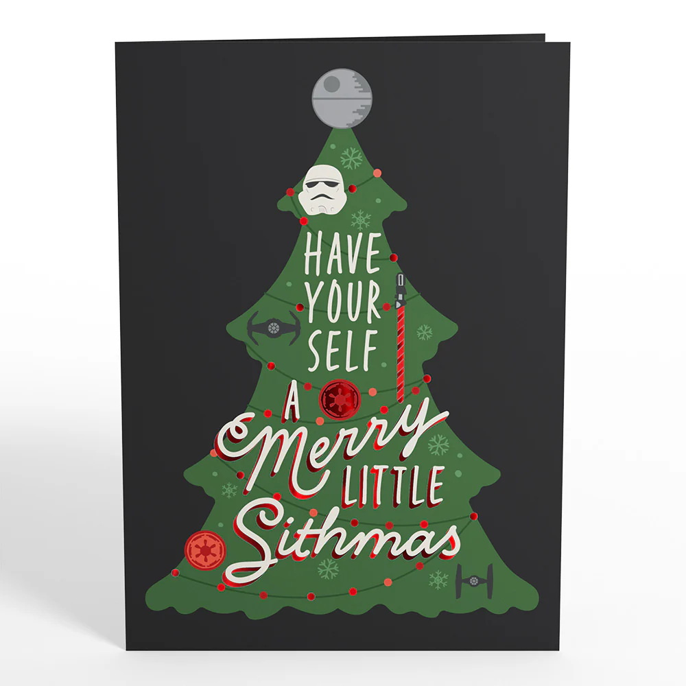 Star Wars⢠Darth Vader⢠Merry Little Sithmas Pop-Up Card - Image 4