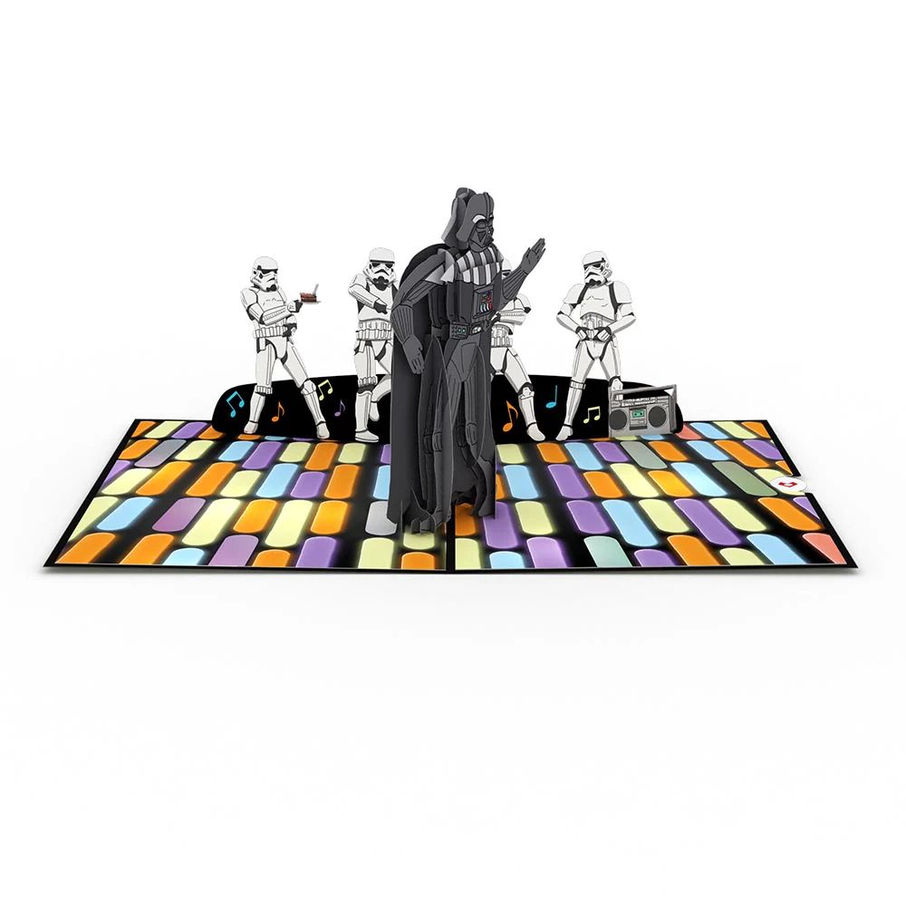 Star Wars™ Death Star™ Disco Birthday Pop-Up Card - Image 3