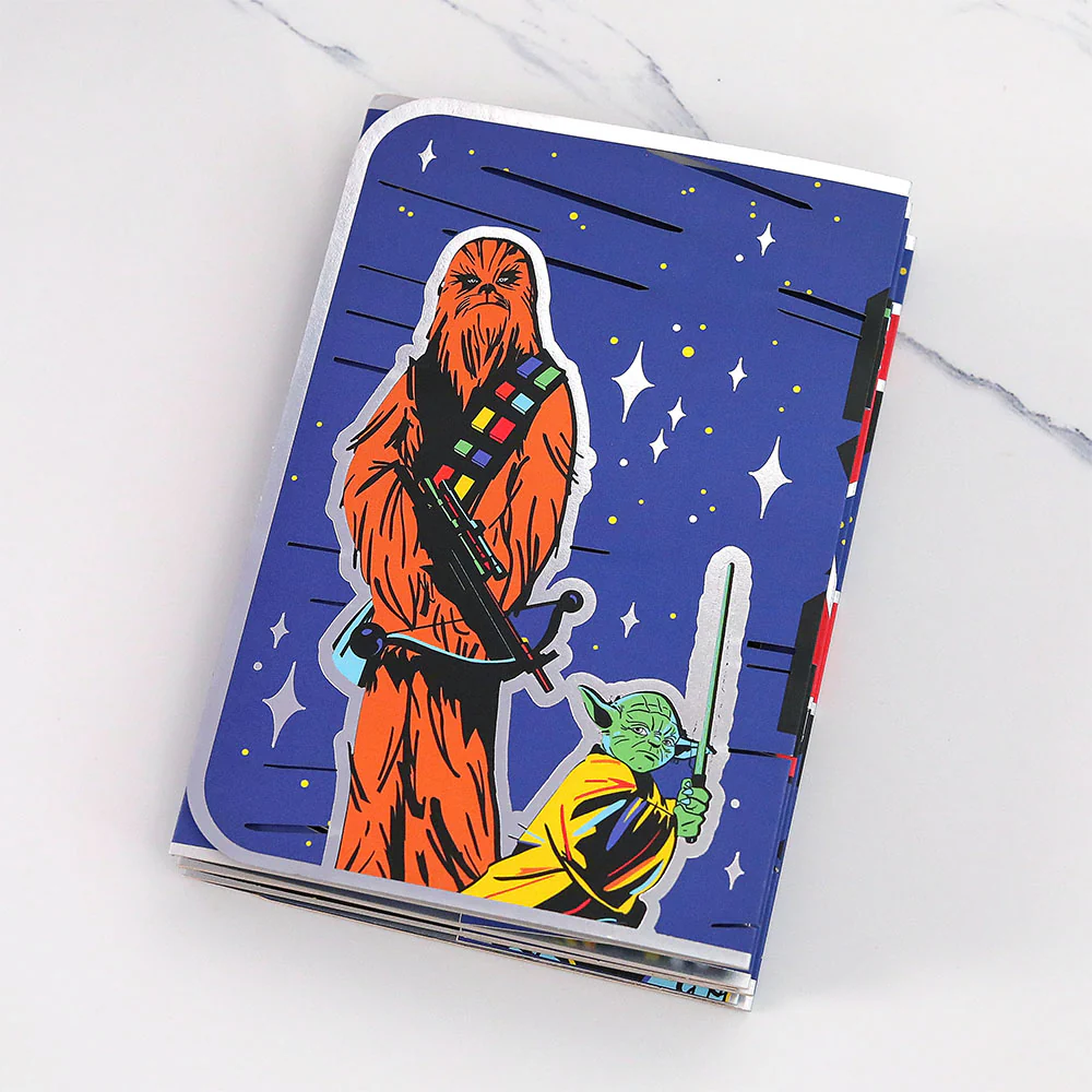 Star Wars⢠Hope Your Day Rules Loooooong Card⢠(Expands to 2 feet) - Image 2