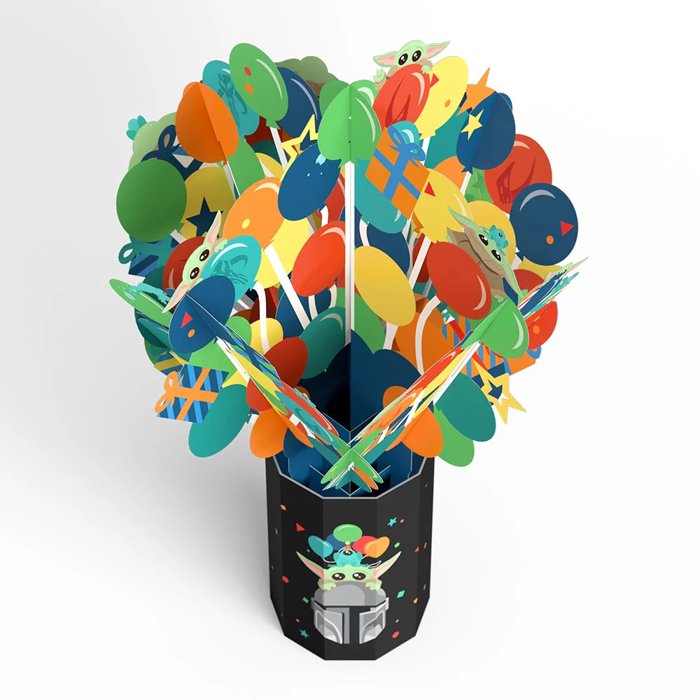 Star Wars™ The Mandalorian™ Grogu™ Birthday Balloon Bouquet - Image 3
