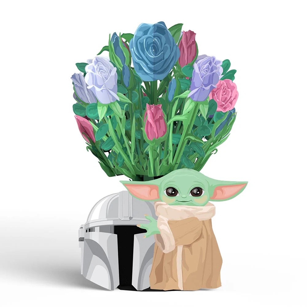 Star Wars™ The Mandalorian™ Grogu™ Flower Buds Bouquet - Image 4