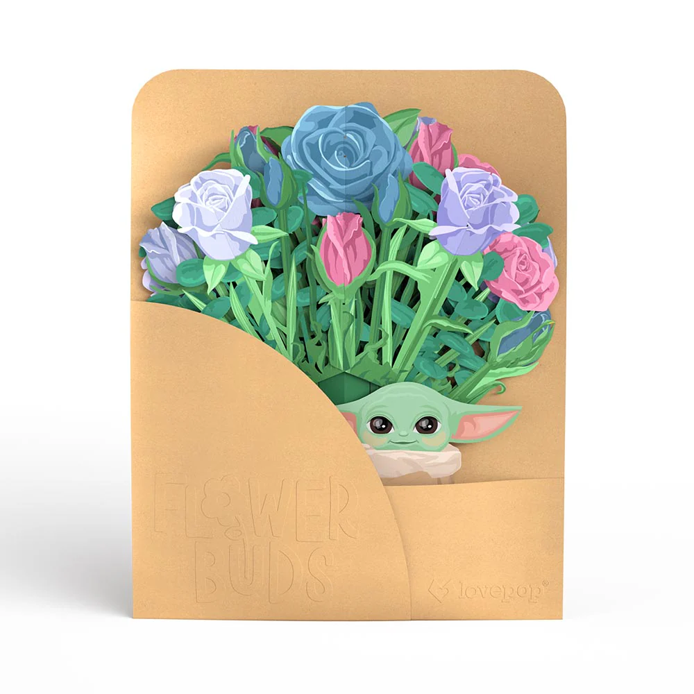 Star Wars™ The Mandalorian™ Grogu™ Flower Buds Bouquet - Image 5