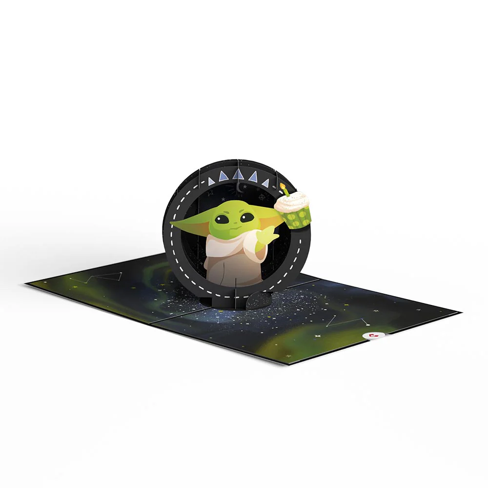 Star Wars⢠The Mandalorian⢠Grogu⢠Mystic Birthday Pop-Up Card - Image 3