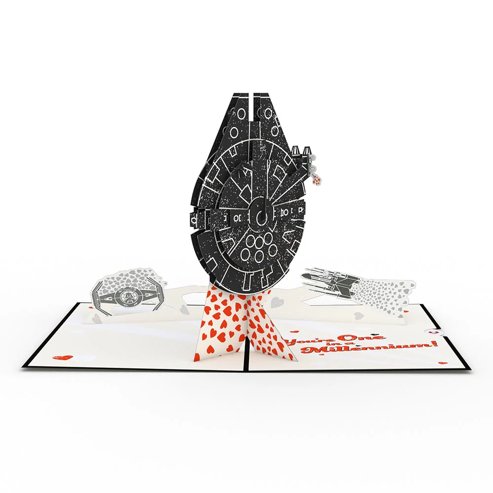 Star Wars™ You're One in a Millennium Pop-Up Card - Image 3