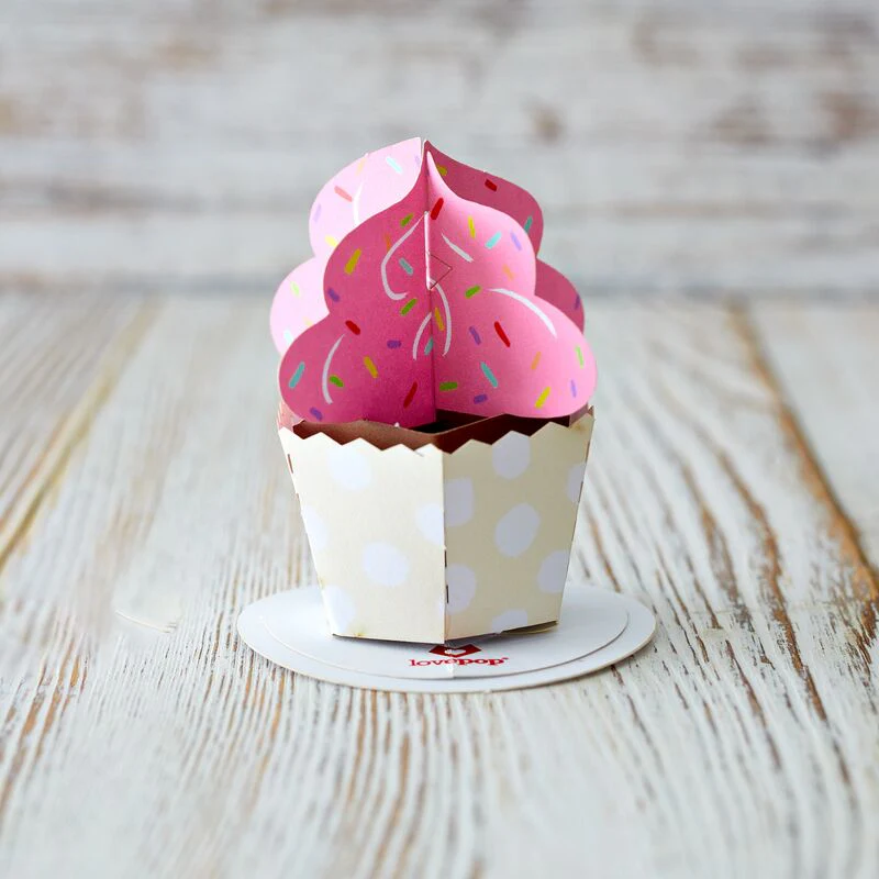 Stickerpop™: Cupcake (1-Pack) - Image 4