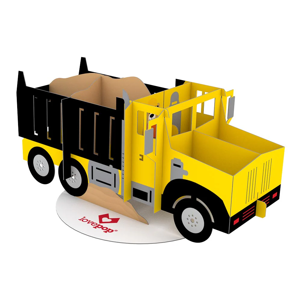 Stickerpop™: Dump Truck (1-Pack) - Image 3