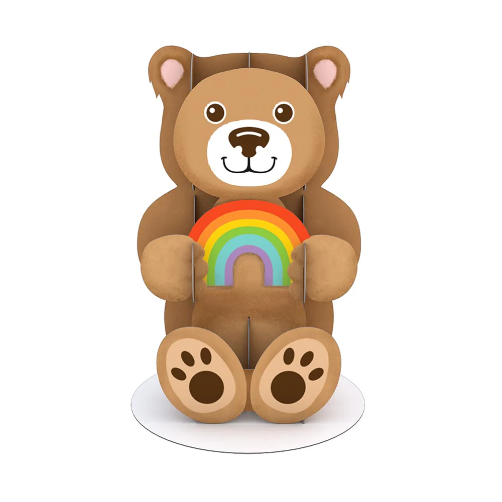 Stickerpop™: Rainbow Bear (5-Pack) - Image 3